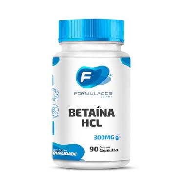 Imagem de Cloridrato de Betaína (Betaína HCL) 300mg 90 Cápsulas