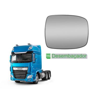 Imagem de Base c Vidro Retrovisor Auxiliar p DAF CF/XF c Desembaçador - Fabbof
