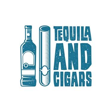 Imagem de Tequila And Cigars: Tequila Geschenk Für Zigarrenraucher Dina5 Gepunktet Notizbuch Tagebuch Planer Notizblock Kladde Journal Strazze