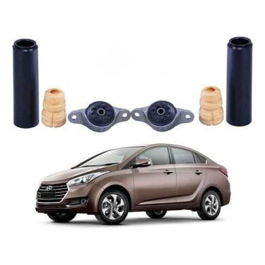 Imagem de Kit Batente Traseiro Sampel Hb20s 1.0 1.6 2016 A 2020