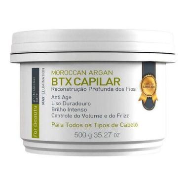 Imagem de Btx Moroccan Argan Capilar Max Illumination For Beauty 500g