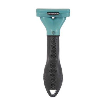 Imagem de Rasqueadeira Furminator Verde Pequeno para Gatos de Pelo Longo