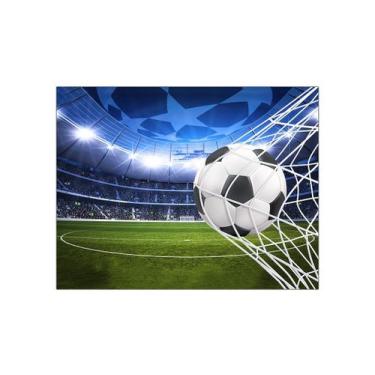 Imagem de Painel de Festa Horizontal 1,55 X 1,20 - Bola de Futebol Estádio 001 -
