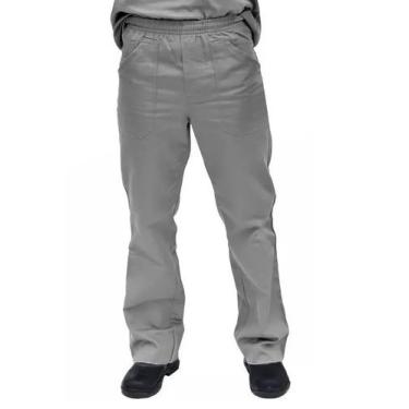 Imagem de Calça De Uniforme Brim confortável Profissional Para Trabalho Pesado -