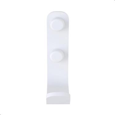 Imagem de Cabide Gancho Para Toalha De Parede Branco F.Plus - FassinShop