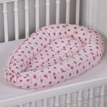 Imagem de Ninho Redutor De Berço Matelado Algodão Estampado - Monzilo Baby Kids,