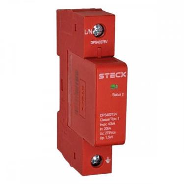 Imagem de Dispositivo Anti Surto Steck ''Dps''40Ka Vermelho