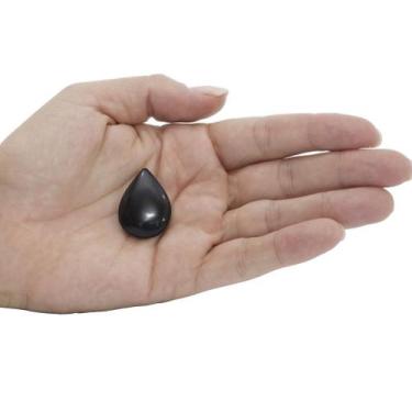 Imagem de MINI GOTA OBSIDIANA - (2,5 a 3,5)cm - GOMES CRYSTALS