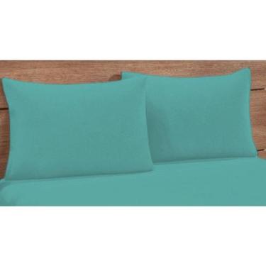 Imagem de 2 Fronhas Simples com Zíper 70cmx50cm Percal 180 Fios - Bem Me Quer En