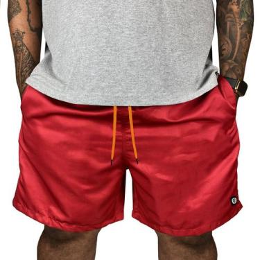 Imagem de Short Praia Masculino Extra Plus Size Elástico Com Cordao - MP Moda Ma
