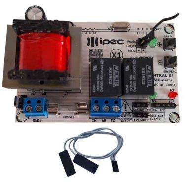 Imagem de Placa Central Motor Portão X1 + Sensor Fim de Curso Garen PPA RCG Seg 