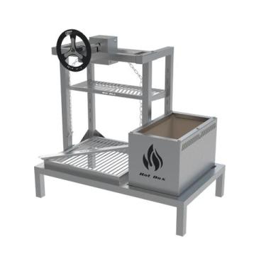 Imagem de Parrilla para Churrasqueira de Alvenaria com Elevação - Linha Premium 