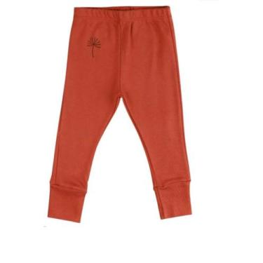 Imagem de Calça Infantil com Punho Basic - Blumen Baby, Terra, 9 a 12 meses