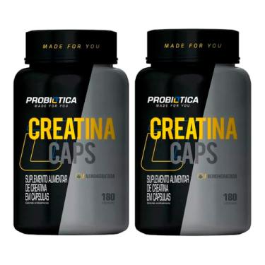 Imagem de Kit 2x Creatina Pura Caps (180 Capsulas) - Probiótica