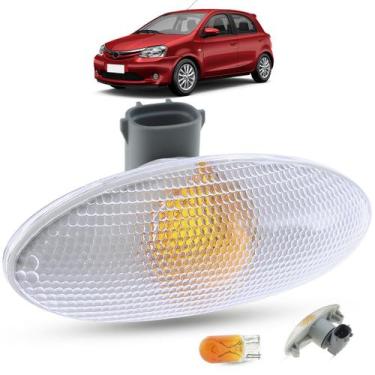 Imagem de Lanterna Pisca Seta Lateral + Soquete e LED Toyota Etios Hatch Sedan 2