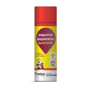 Imagem de Espuma Expansiva 500ml Quartzolit Unitário