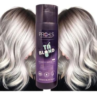 Imagem de Shampoo Matizador Desamarelador Louros ou Grisalhos TA BLOND - Pro-IS 