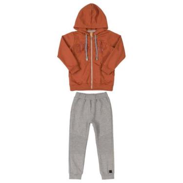 Imagem de Conjunto Jaqueta Estampada e Calça Up Baby