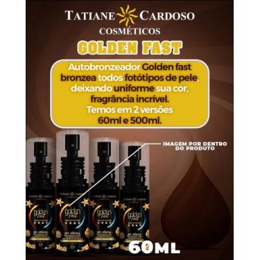 Imagem de Golden Fast autobronzeador 60ml - Tatiane cardoso cosméticos 