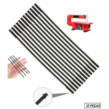 Imagem de Lâmina De Serra Para Tico-Tico De Bancada Nagano - 12 Pçs - Importado