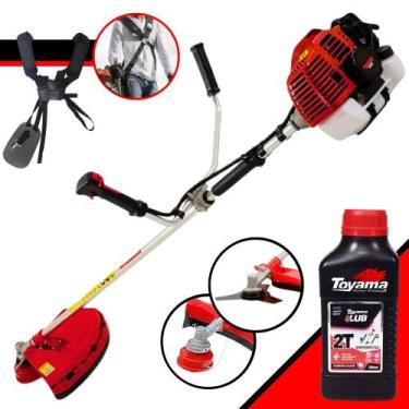 Imagem de Roçadeira À Gasolina KW43-L Kawashima Profissional À Gasolina 2T 43cc 