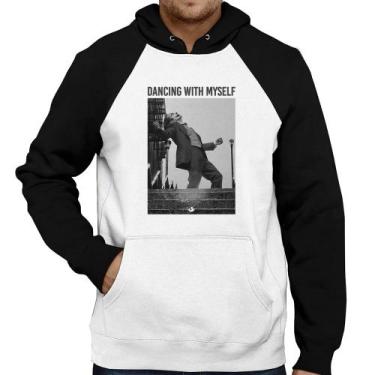 Imagem de Moletom Dancing with myself - Foca na Moda, Branco, Preto, GG