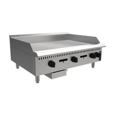 Imagem de Chapa Bifeteira Profissional Industrial Prime a Gás 90cm PCM090G 8mm -
