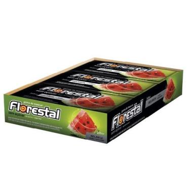 Imagem de Chiclete Melancia Com 15 Unidades Sem Açúcar - Florestal - FLOPI