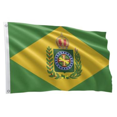 Imagem de Bandeira Do Brasil Império Grande 1,50 X 0,90 M - Fadrix
