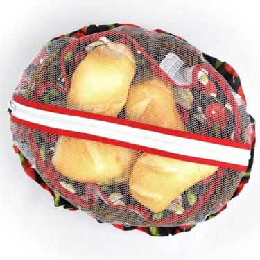 Imagem de Cesta De Pão De Bambu Maçã - Recanto da Costura