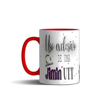 Imagem de Caneca BTS Jimin Utt - Lorraine Canecas, Vermelha Normal
