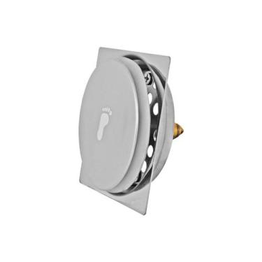 Imagem de Ralo Inteligente Click Banheiro Quadrado 15X15 Veda Cheiro - Tik De Ca