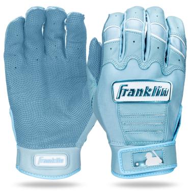 Imagem de Luvas de rebatidas de beisebol Franklin Sports cfx Pro Carolina Blu