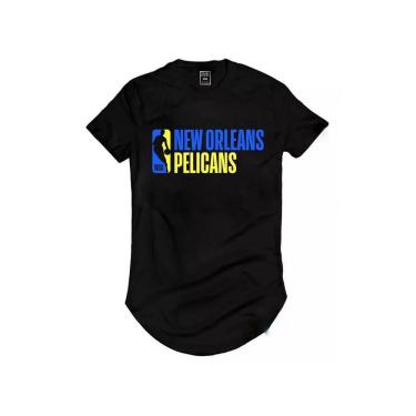 Imagem de Camiseta Longline New Orlean Pelican Zion Williamson Basquet