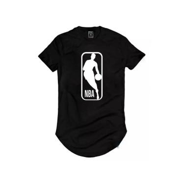 Imagem de Camiseta Longline Basquete Liga Americana Boston Chicago