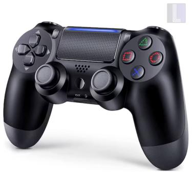 Imagem de Controle Sem Fio Para Ps4 Dualshock PC Com Cabo 1m Micro USB