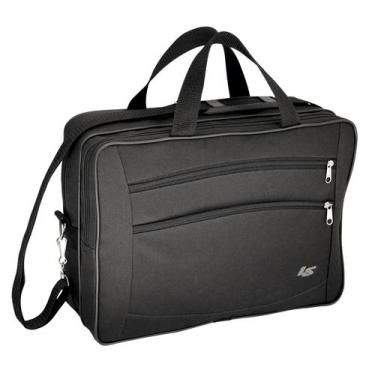 Imagem de Pasta Executiva LS PA5501 com 2 divisões principais, 2 bolsos frontais
