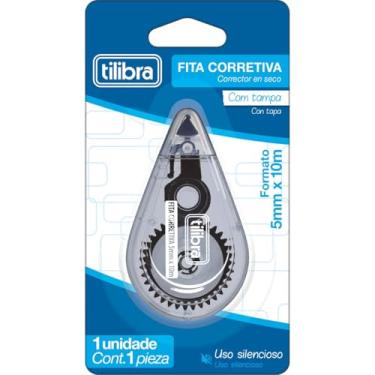 Imagem de Tilibra - Corretivo em Fita 5mmX10m Preto