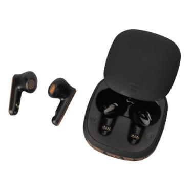Imagem de Fones de Ouvido Bluetooth, Fones de Ouvido Bluetooth Leves e Multifuncionais para Jogos (Preto)