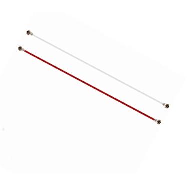 Imagem de ruichuang Substituição de cabo flexível de antena de sinal para Samsung Galaxy A23 5G A236U vermelho + branco