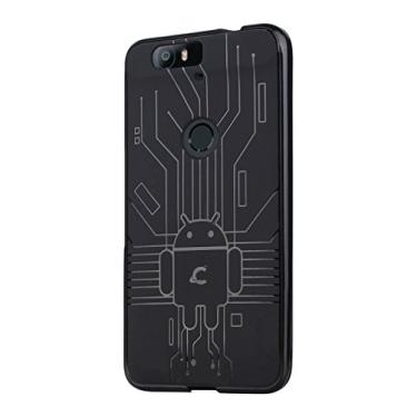 Imagem de Nexus 6P Case Cruzerlite Bugdroid Circuit Case compatível para Huawei Nexus 6P - Black