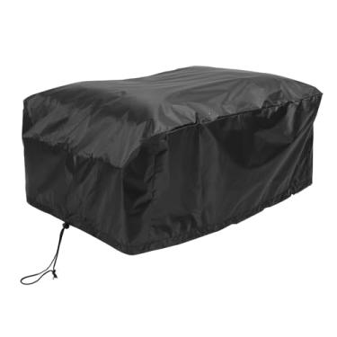 Imagem de Capa de Ar Condicionado para Rv, Tecido Oxford 210d, Capa à Prova D'água Com Cordão para Rv, Protetor Solar, Proteção Ac para Viagens Externas (Tamanho grande: 42,5 x 30 x 14,25