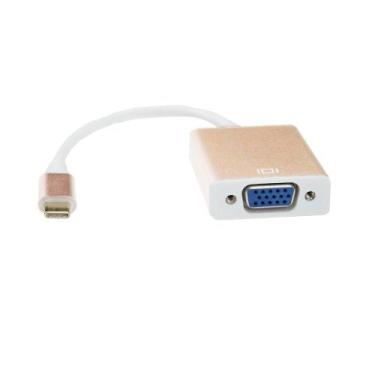 Imagem de Cabo Adaptador Usb C 3.1 x VGA Fêmea Tblackrox