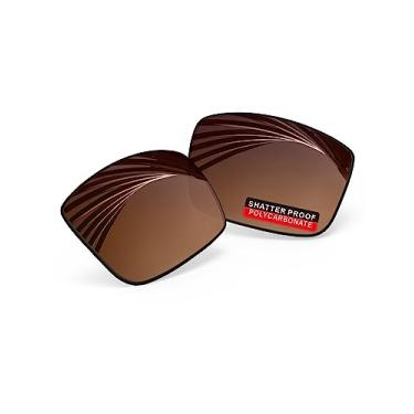 Imagem de iLikeo Lentes de reposição polarizadas de policarbonato PRO+ para óculos de sol Oakley Gascan OO9014 - marrom acobreado