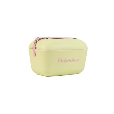 Imagem de Bolsa Térmica Cooler Retrô Com Alça Em Couro 20 Litros - Polarbox - Lima