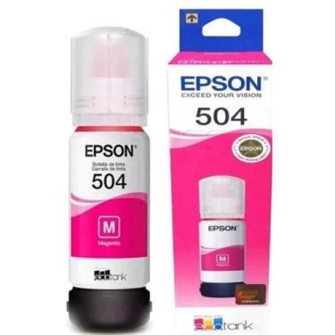 Imagem de Refil de tinta epson t504322 magenta 70ml l4150 l4160 l4260 l6161 l141