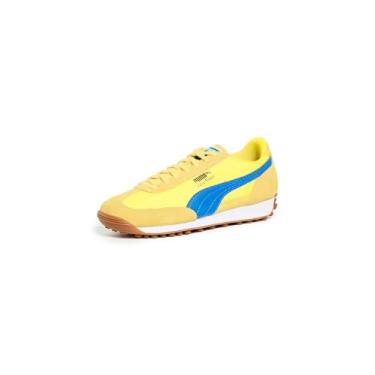 Imagem de PUMA Select Tênis masculino vintage Easy Rider, Amarelo velocidade/azulado/dourado, 8