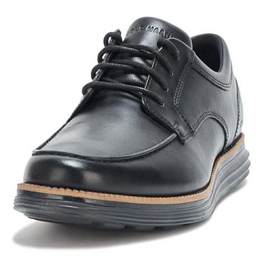 Imagem de Cole Haan Avental masculino original Grand Meridian Toe Oxfords, Preto/preto, 42