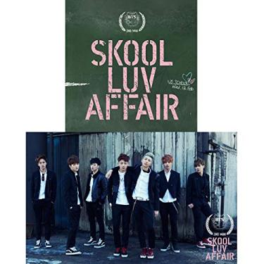 Imagem de BTS (Skool LUV Afcare) 2º álbum Bangtan Boys CD + Fotolivro + Cartão fotográfico + Presente (Extra BTS 6photocards e 1 conjunto de photocards de dupla face)