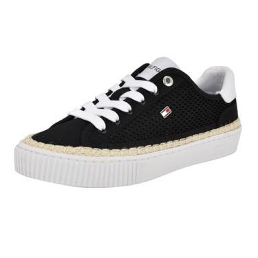 Imagem de Tommy Hilfiger Tênis feminino Chirley, Preto, 34